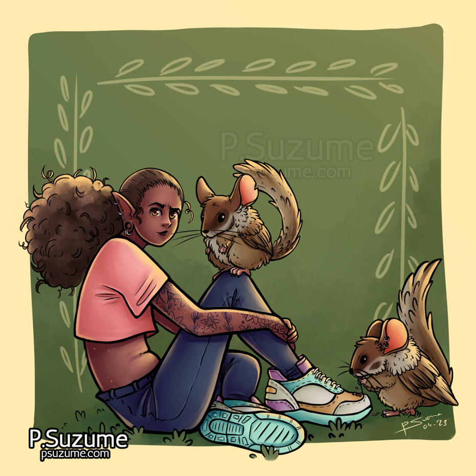 Elf and chinchirriones