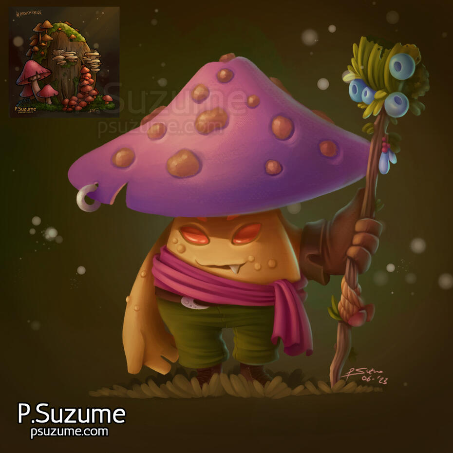 Fungi creature