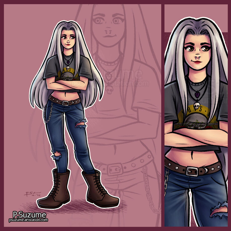 Addie - Character Design for a private client