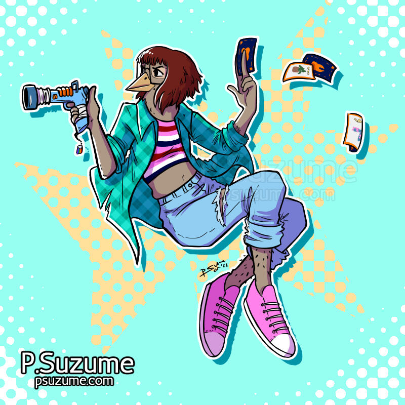 Friends vs friends inspired character