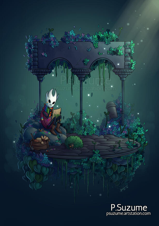 Hollow Knight inspired character for a private client