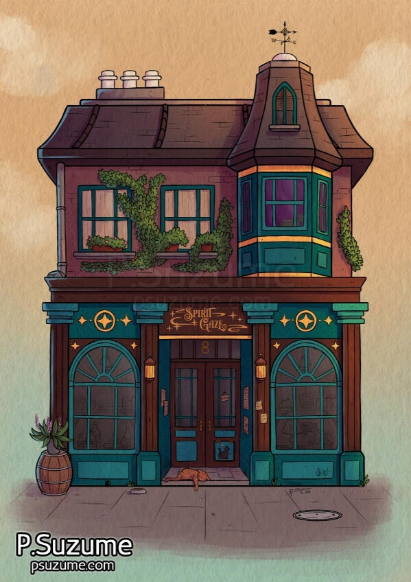Witch store facade