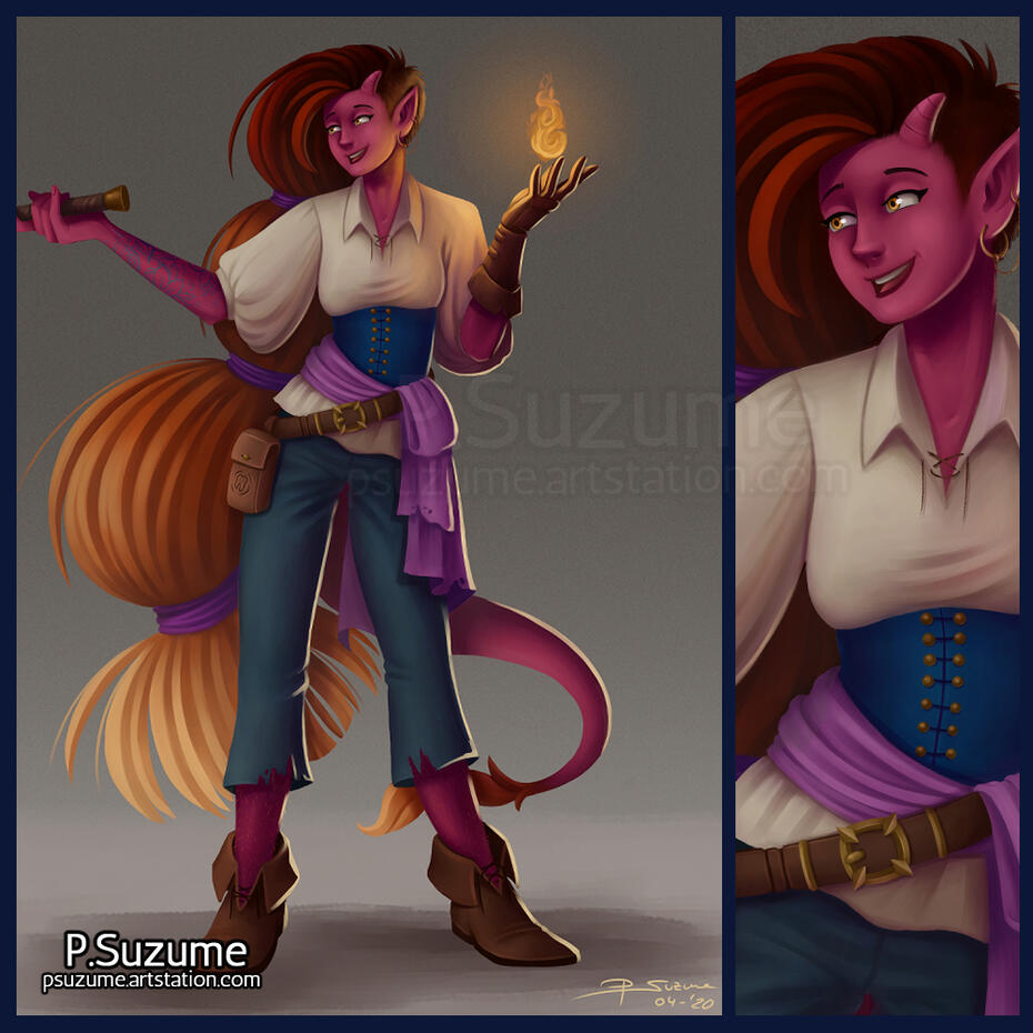 Lume Foc - Character Design for a private client