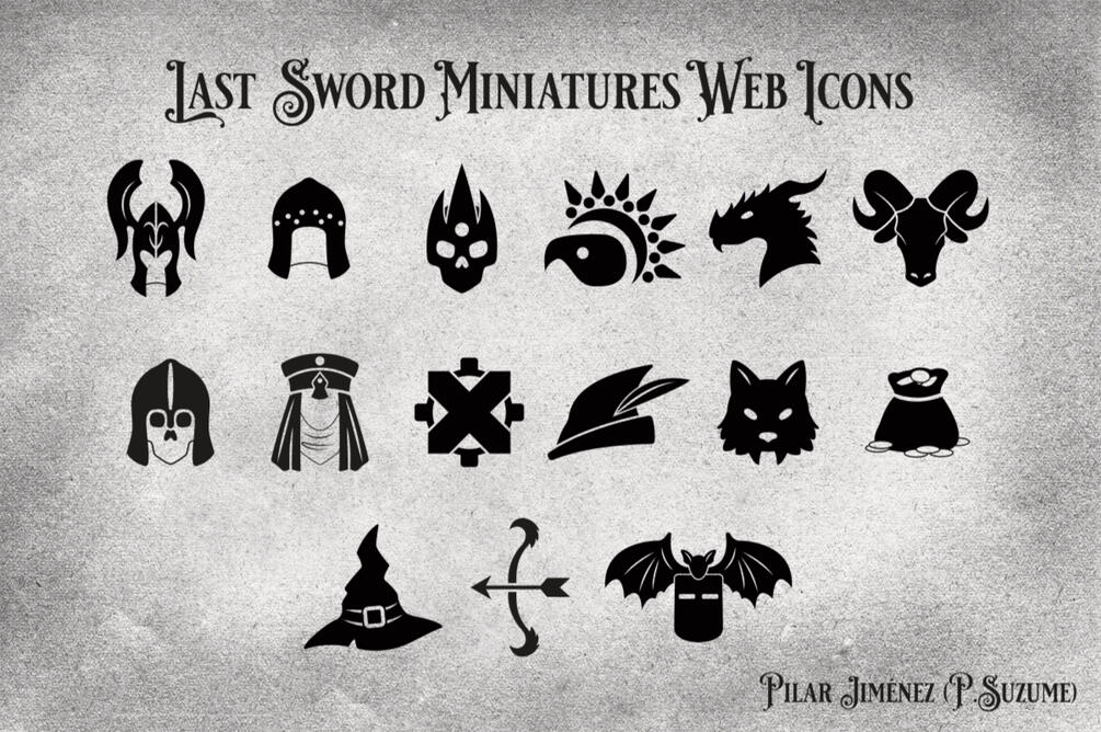 Last Sword Miniatures web icons