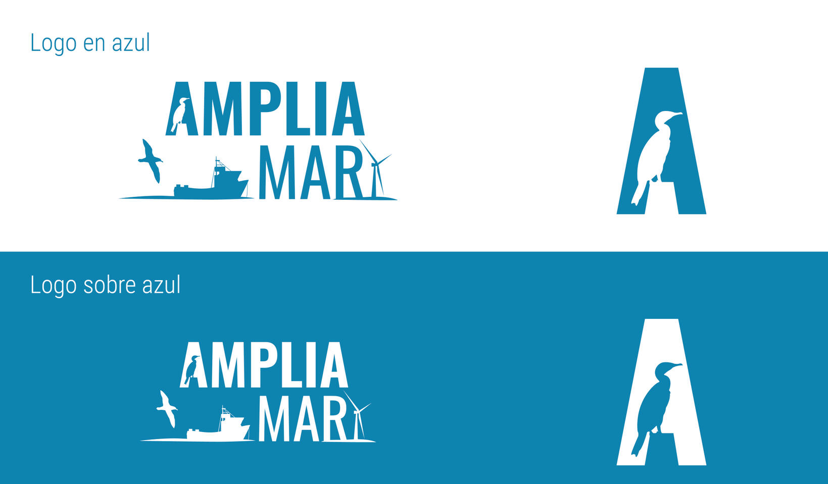 Blue logo