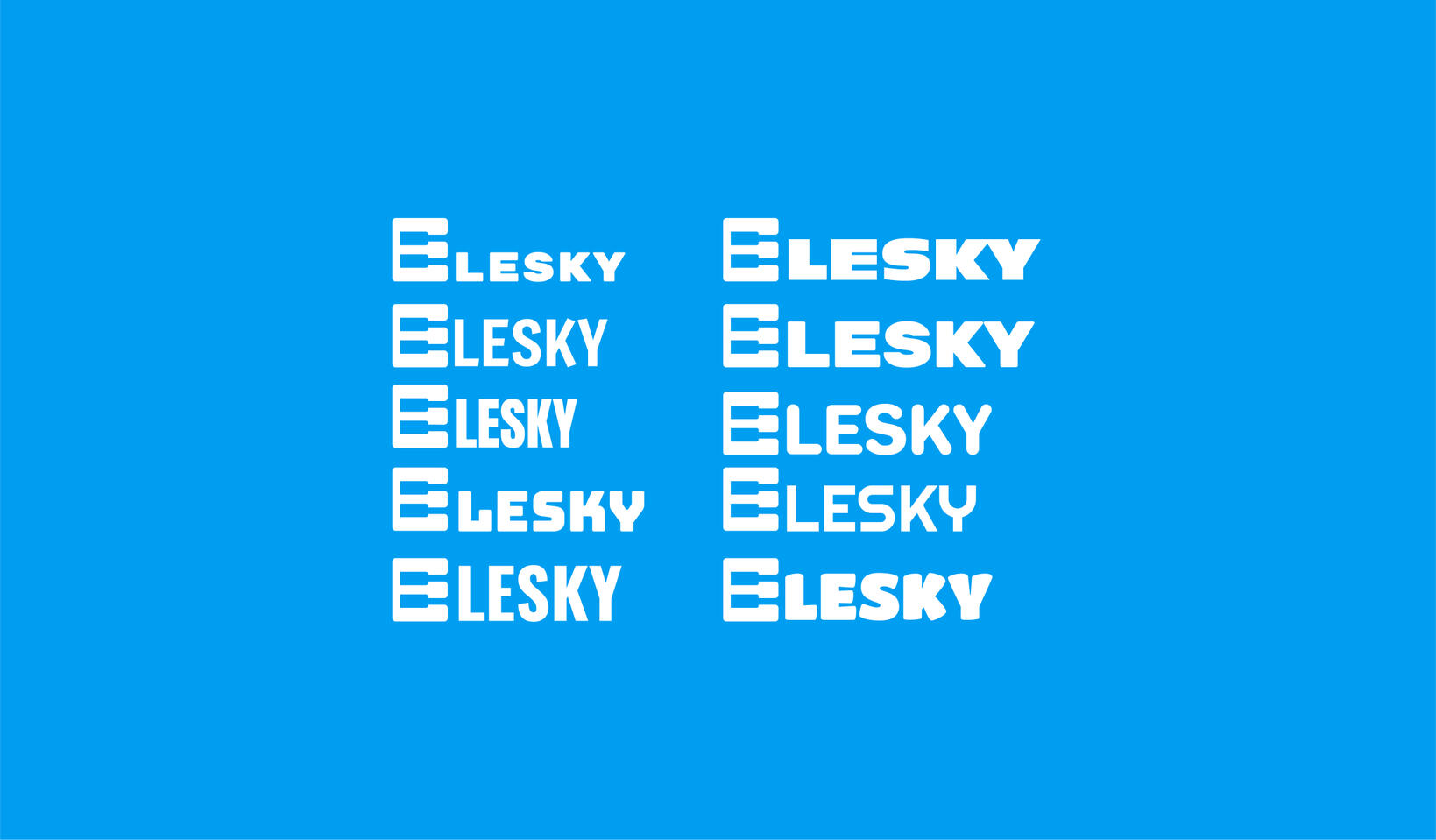 Font variations