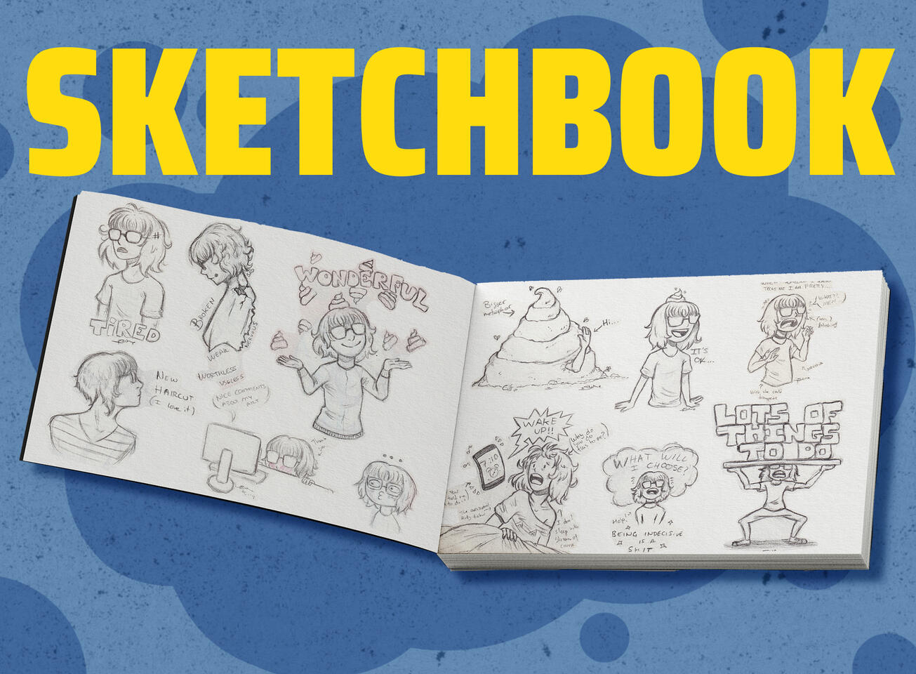 sketchbook pages